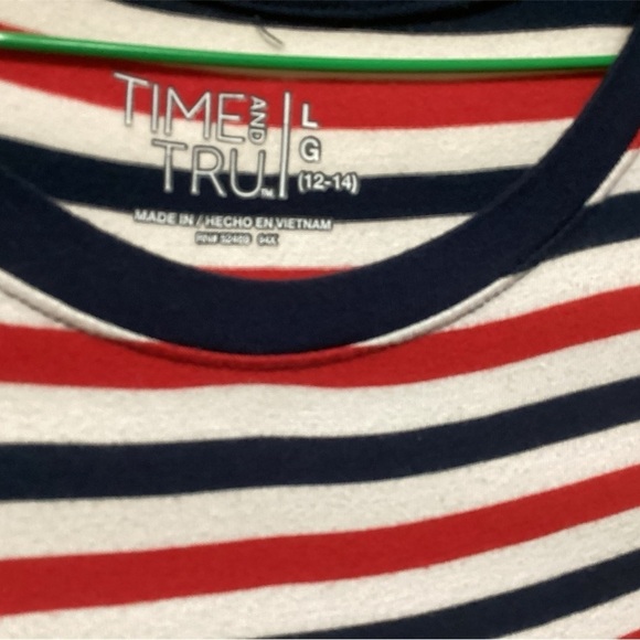 3/$10 TIME & TRU SLEEVELESS HOUSE DRESSES WITH SIDE POCKET, WORN SIZE LARGE - Picture 5 of 7